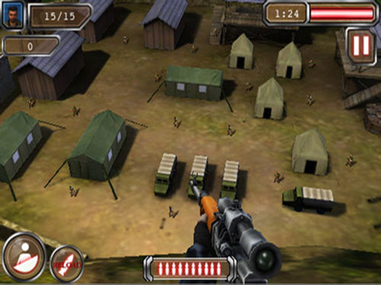 3D Sniper Shooter -Sniper Game iPad app afbeelding 1