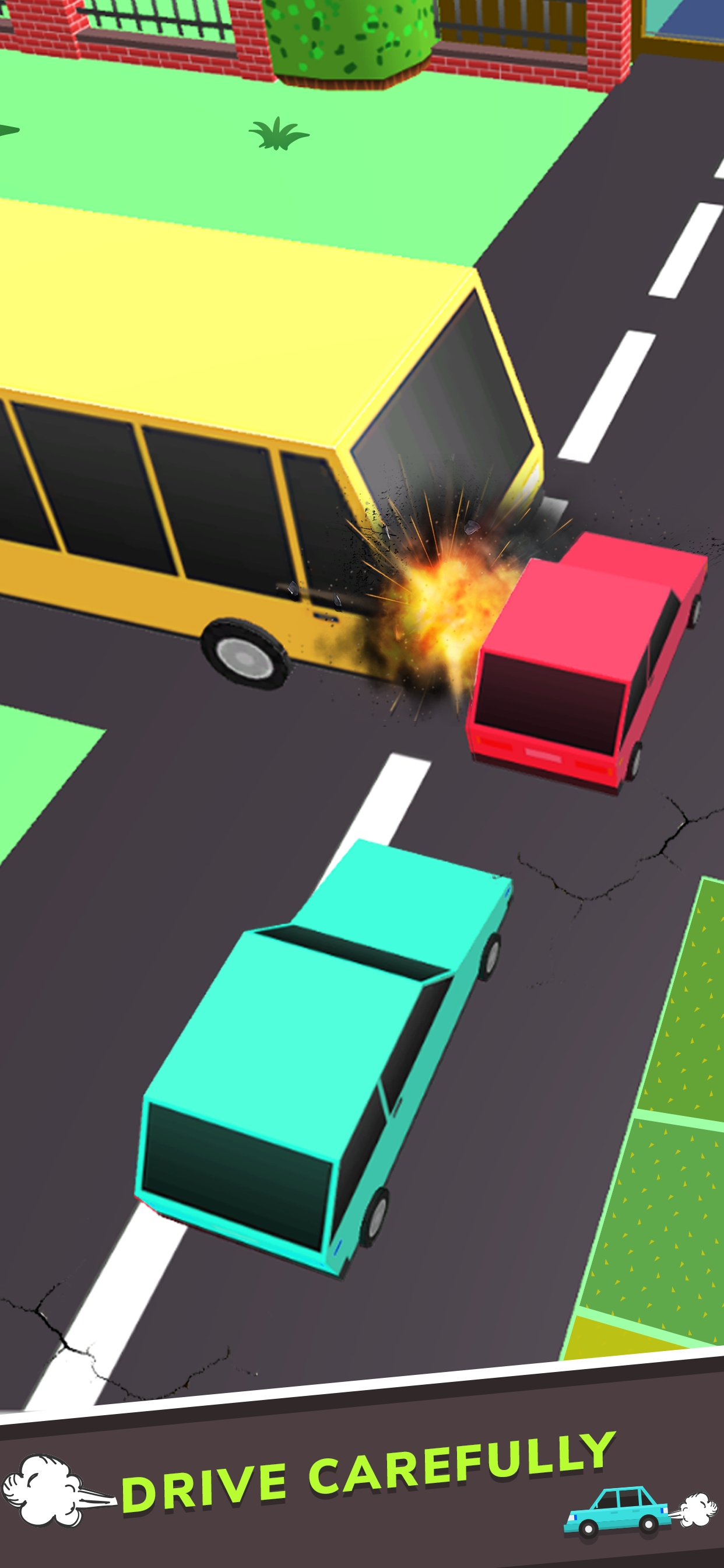 Car Road Cross Rescue