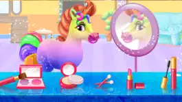 Game screenshot Unicorn Dress up & Hair Salon apk