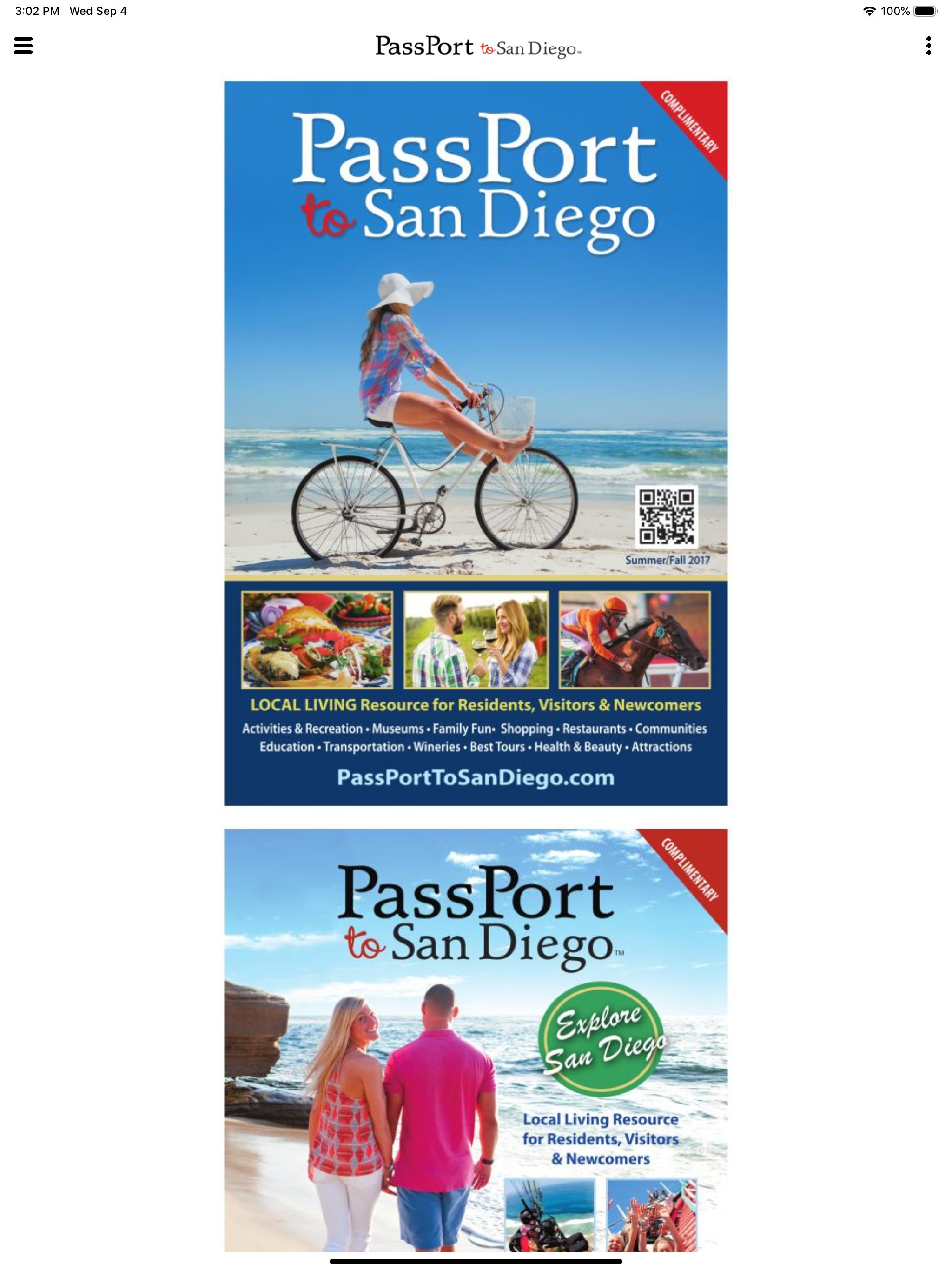 Passport to San Diego