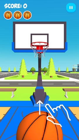 バスケットボール チャレンジ  3Dのおすすめ画像4