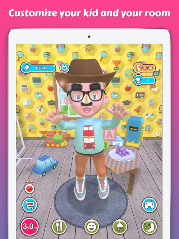 My Growing Baby (Virtual Baby) iPad screenshot 4 - Games app