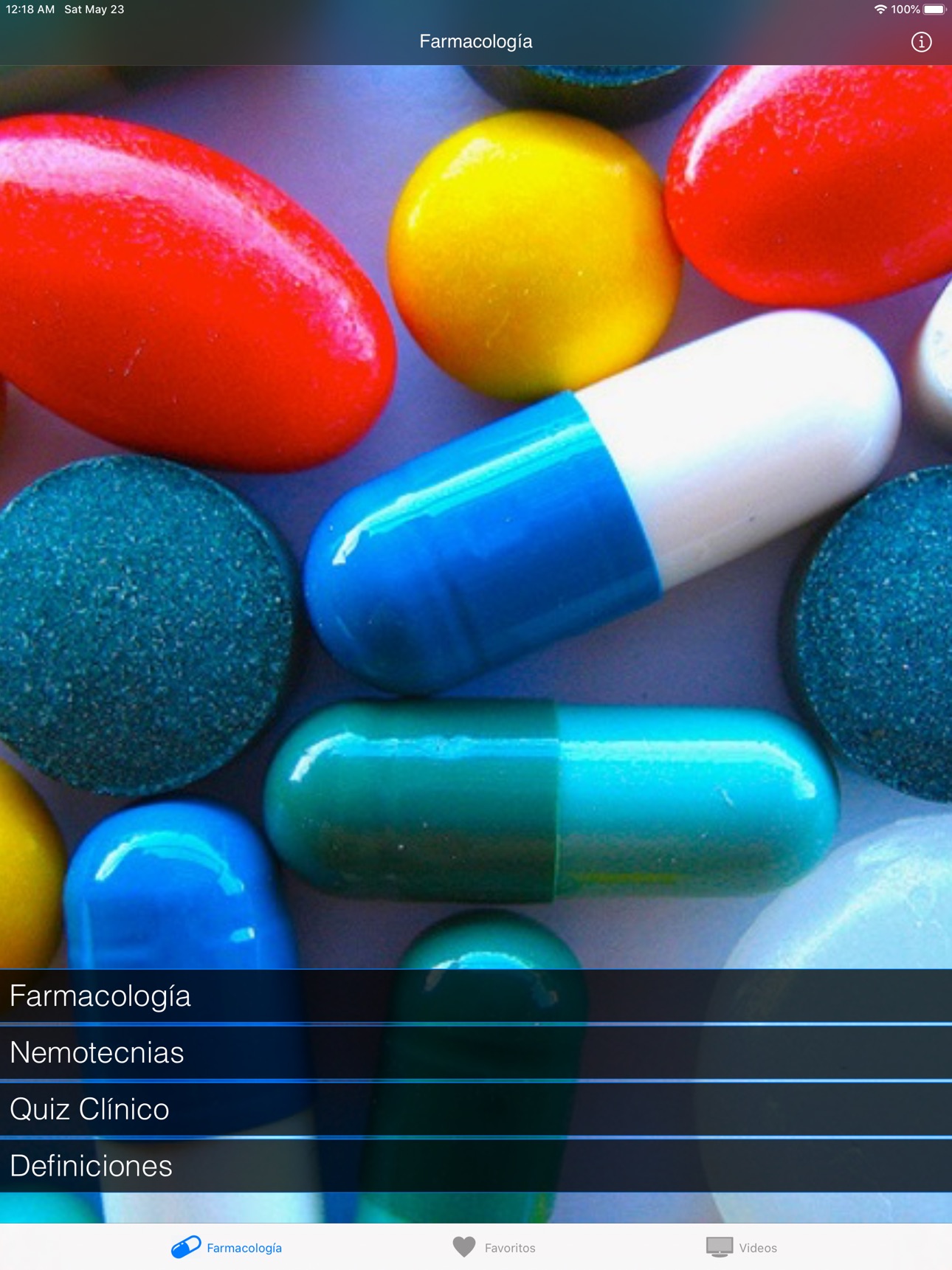 Screenshot 6 of Farmacología Clínica