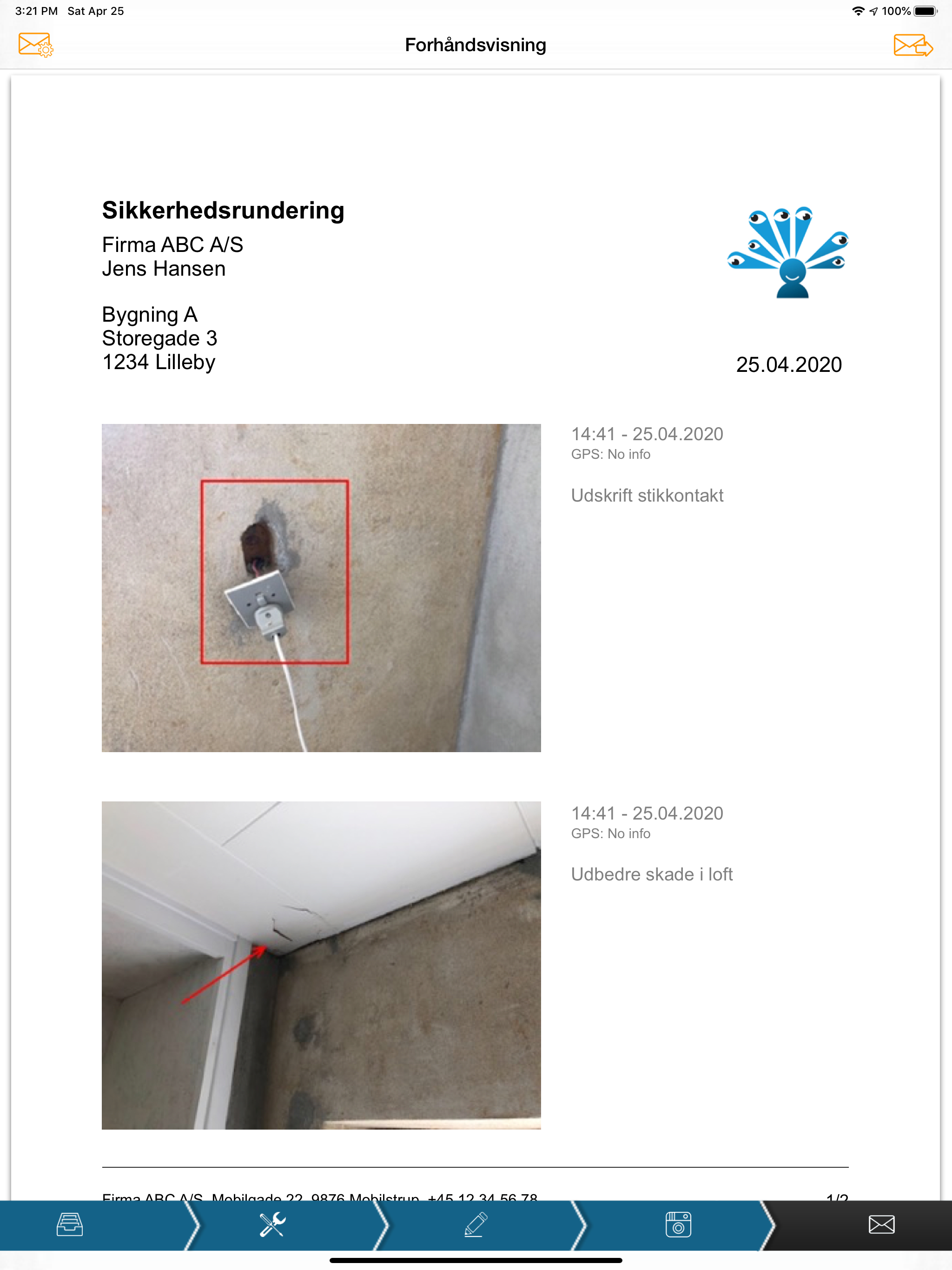 Mobile Report - PDF Report