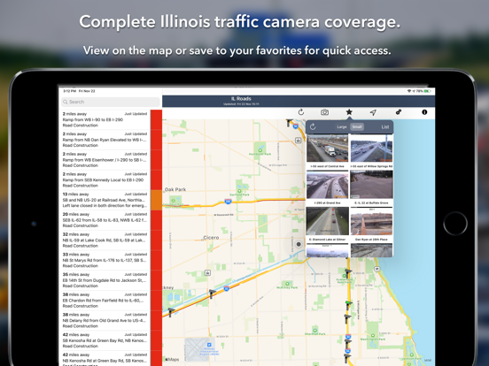 Screenshot #6 pour Illinois State Roads