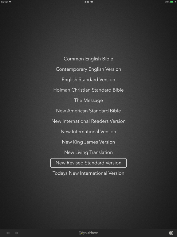 Youthfront Midday Prayer iPad screenshot 5 - Lifestyle app