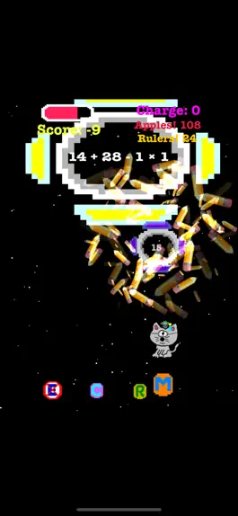 Game screenshot Math Shooter ft. Professor Cat apk