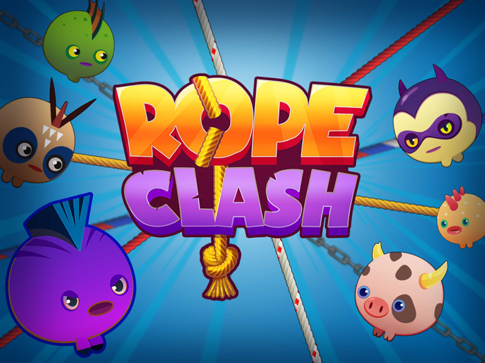 Rope Clash Swing Racing