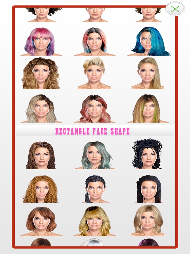 Know The Best Hairstyles For Your Face Shape Through These Apps App To Test  Hairstyles  Try on hairstyles Hairstyle app Which hairstyle suits me