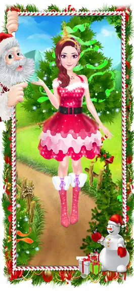 Game screenshot Christmas Princess Party Salon mod apk