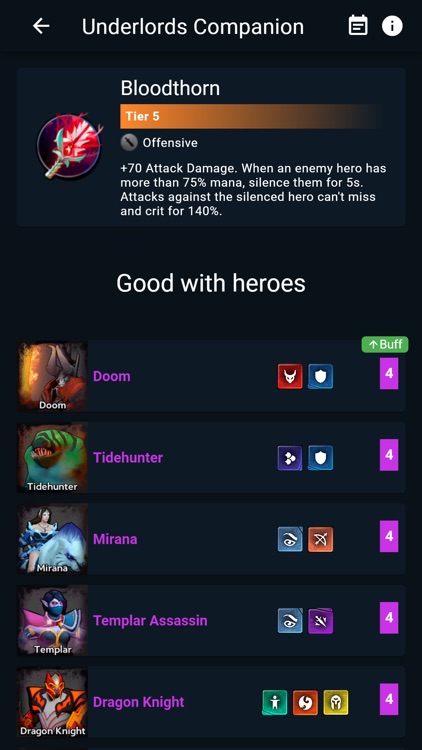 Underlords Companion screenshot-3