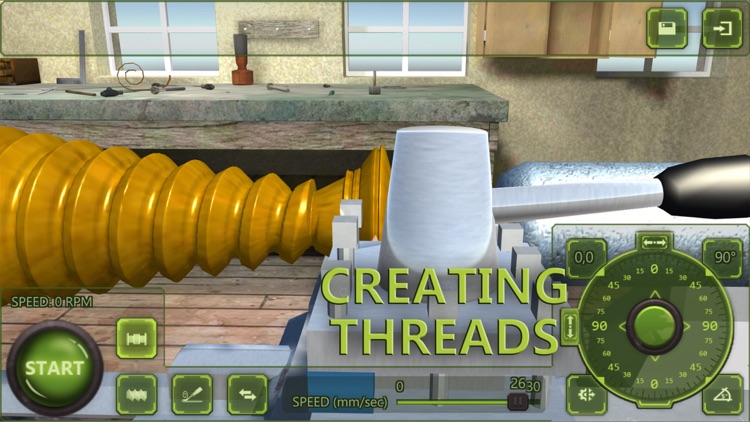 Lathe Machine 3D screenshot-3
