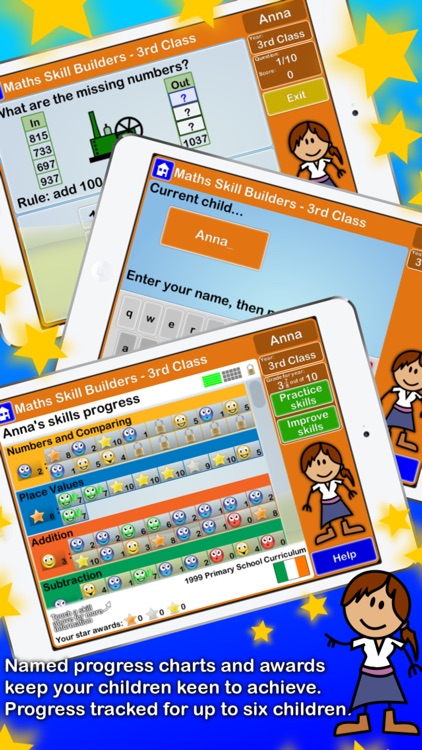 Maths Skill Builders 3rd Class