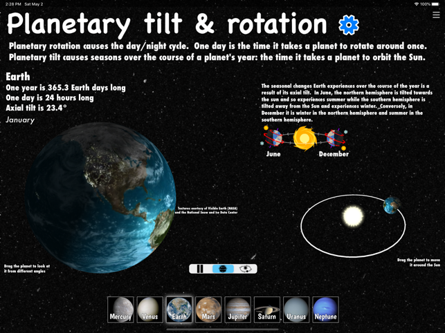 ‎Interactive Minds Solar System Screenshot