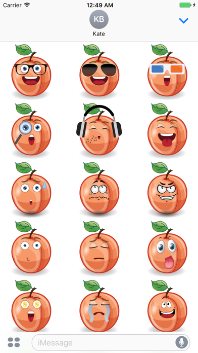 Screenshot #1 pour Sticker Me: Cool Peach