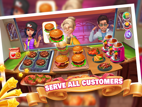 Screenshot #5 pour Cooking Family : Craze Diner