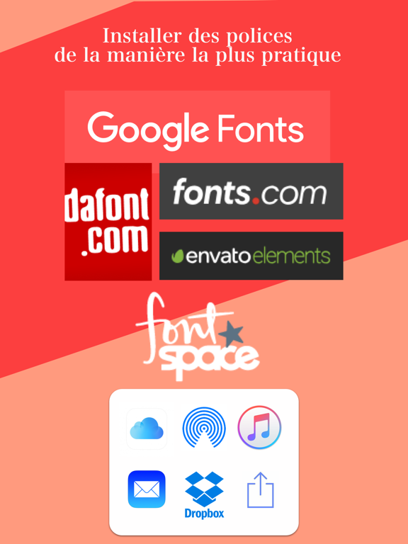 Screenshot #4 pour Fonty - install any font