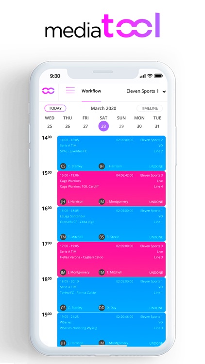 mediaTool broadcast management