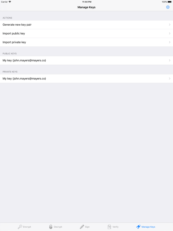 Screenshot #6 pour Instant PGP