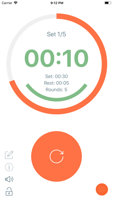 Screenshot #1 pour FunFit Timer