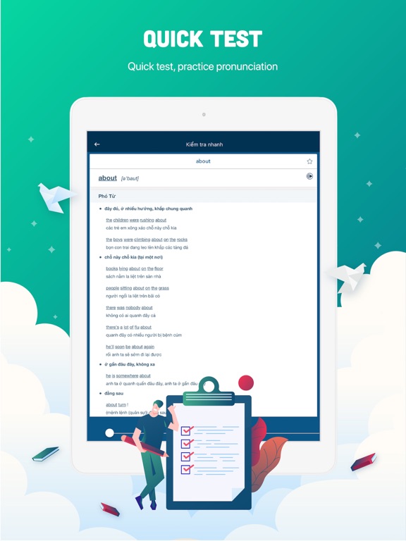 Từ Điển Anh Việt - VDict iPad screenshot 5 - Education app