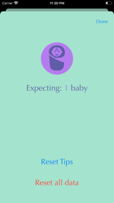 Contraction Time Tracker screenshot