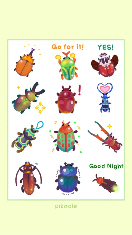 Moth and Beetle
