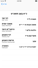 Torah Tracker screenshot