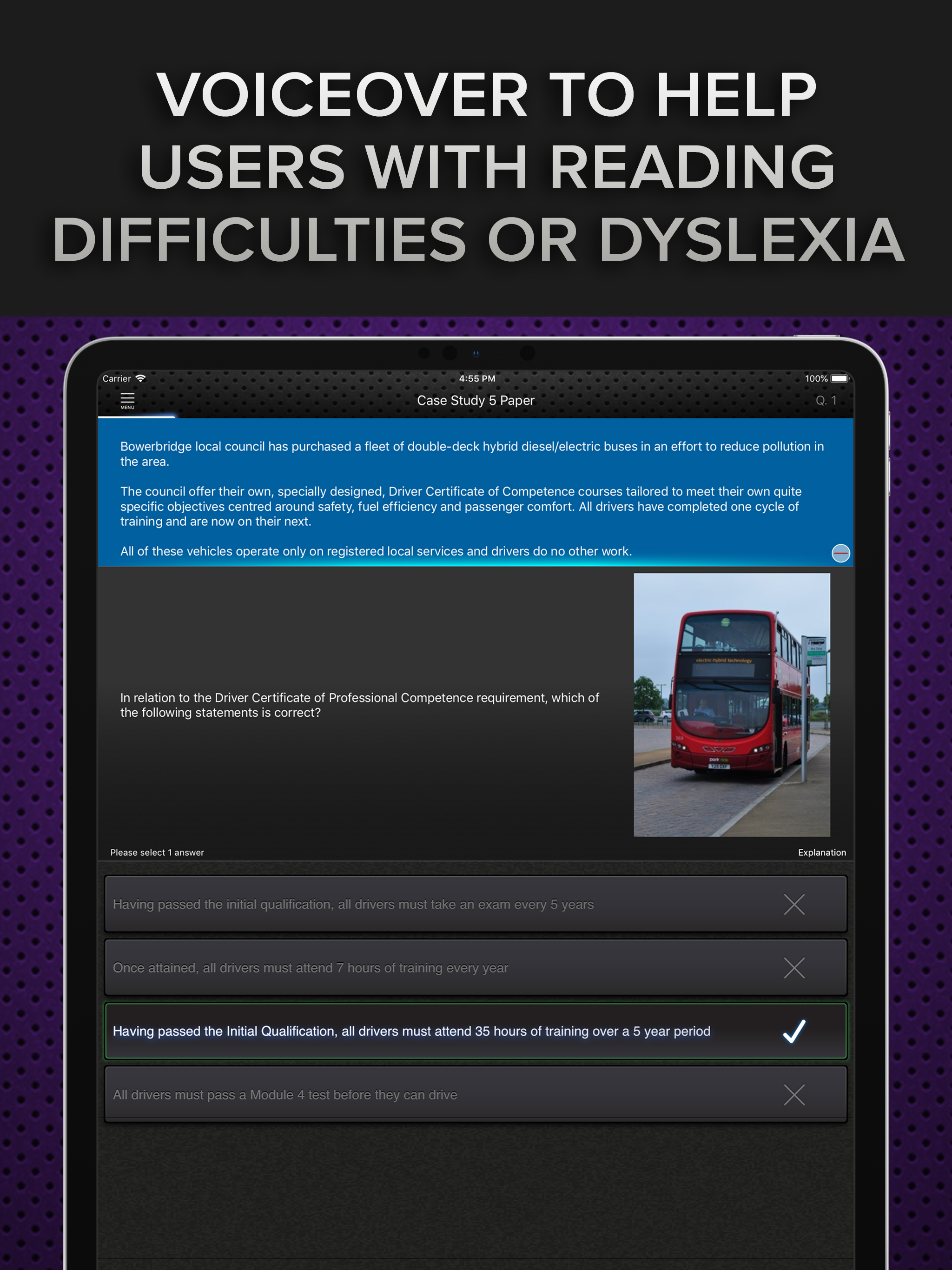 Driver CPC Case Studies Test
