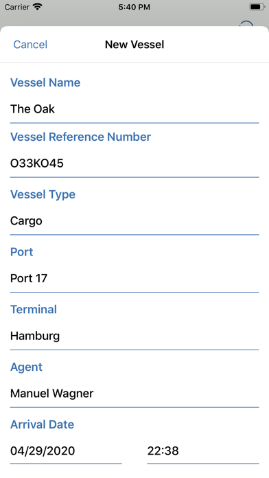 Central Marine Logistics iPhone screenshot 2 - Business app