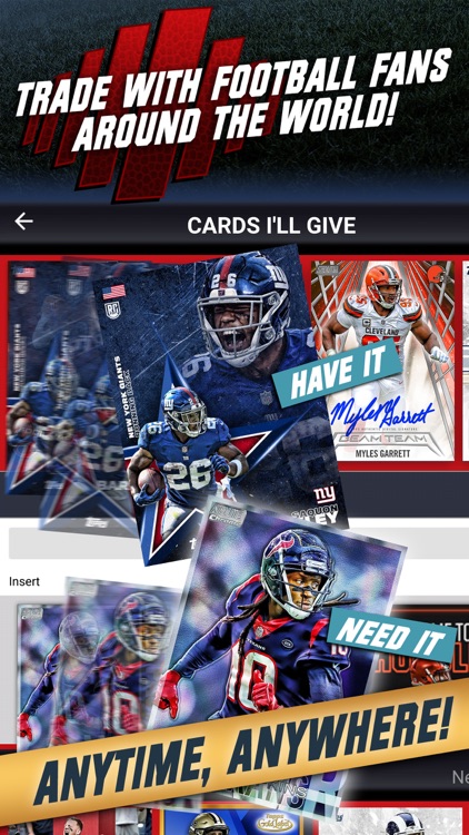 Topps NFL HUDDLE: Card Trader screenshot-3