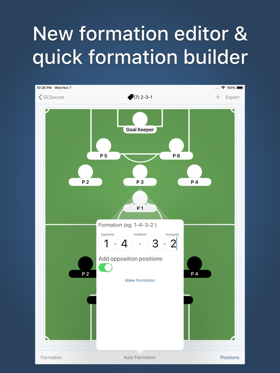 Great Coach Soccer iPad screenshot 7 - Sports app
