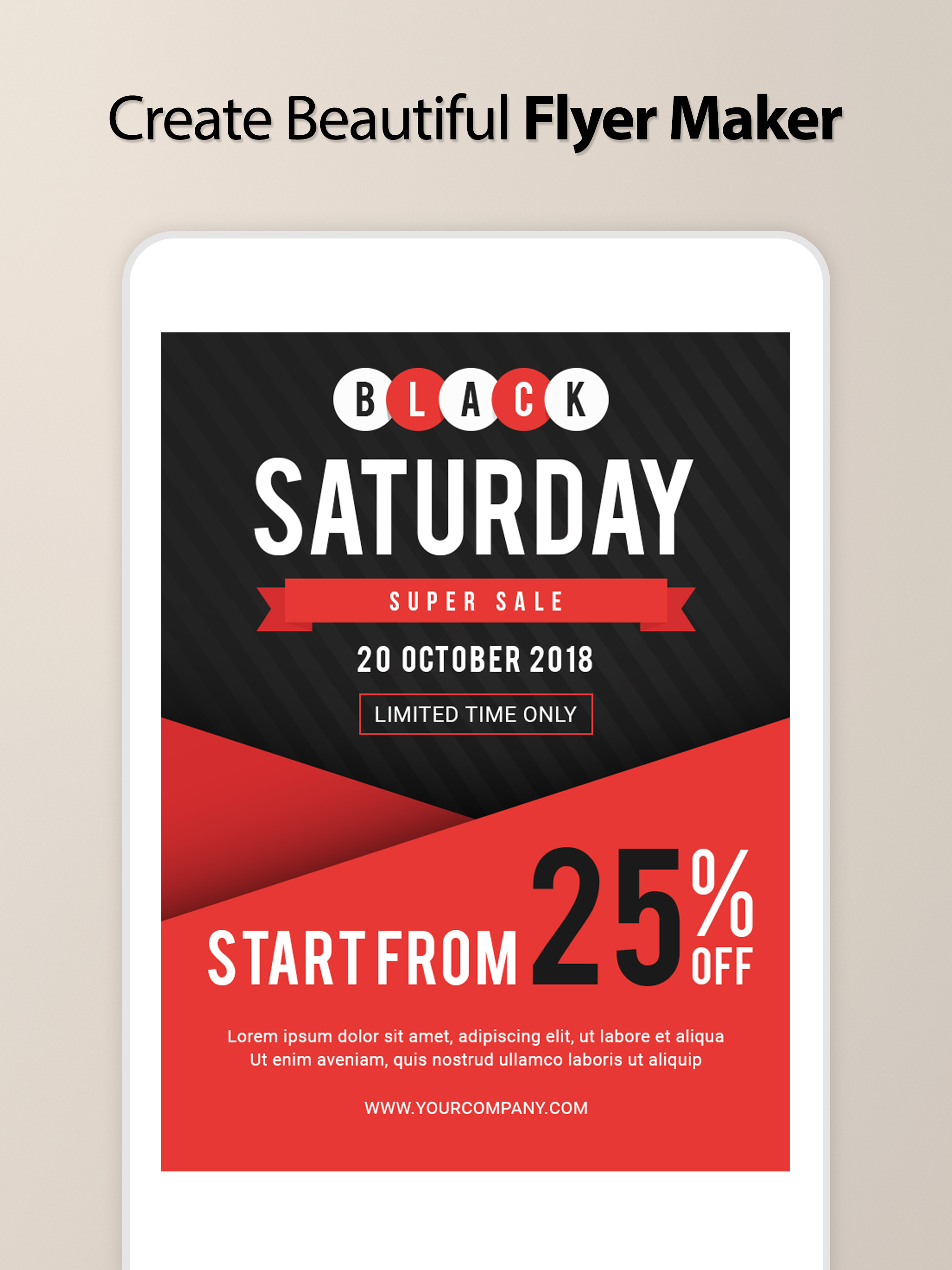 Flyer Maker, Banner Ads Maker