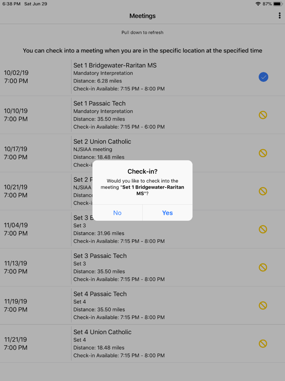 Screenshot #6 pour RefSec Mobile
