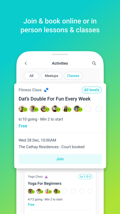 Rovo: Sports & Fitness App Screenshot