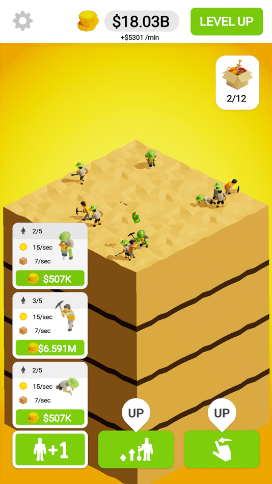 #3. Idle Paleontology (iOS) Podle: Volodymyr Delinskyi