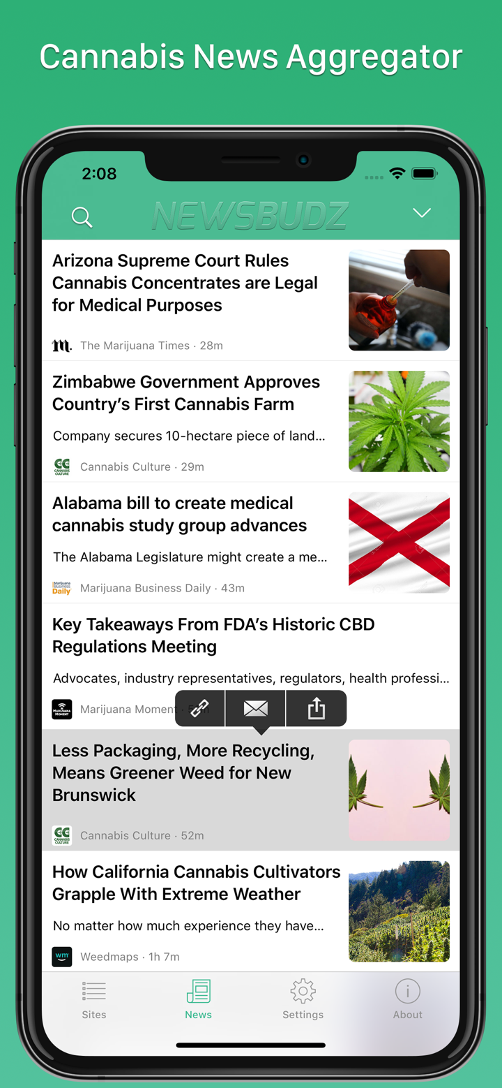 NewsBudz screenshot 1