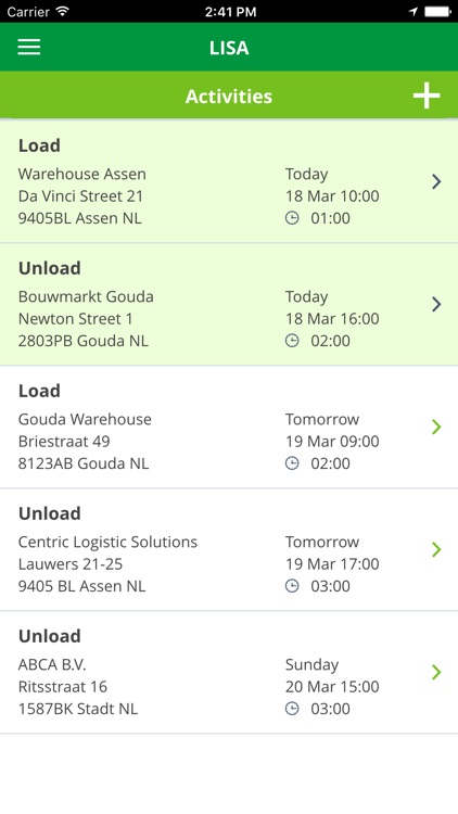 LISA, the logistics app screenshot-0