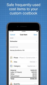 Construction Cost Estimator screenshot