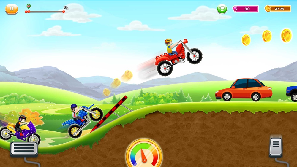 Hill Bike Climb Racer Game App for iPhone - Free Download Hill Bike ...