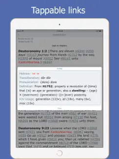Bible and Strong’s Concordance iPad image 3