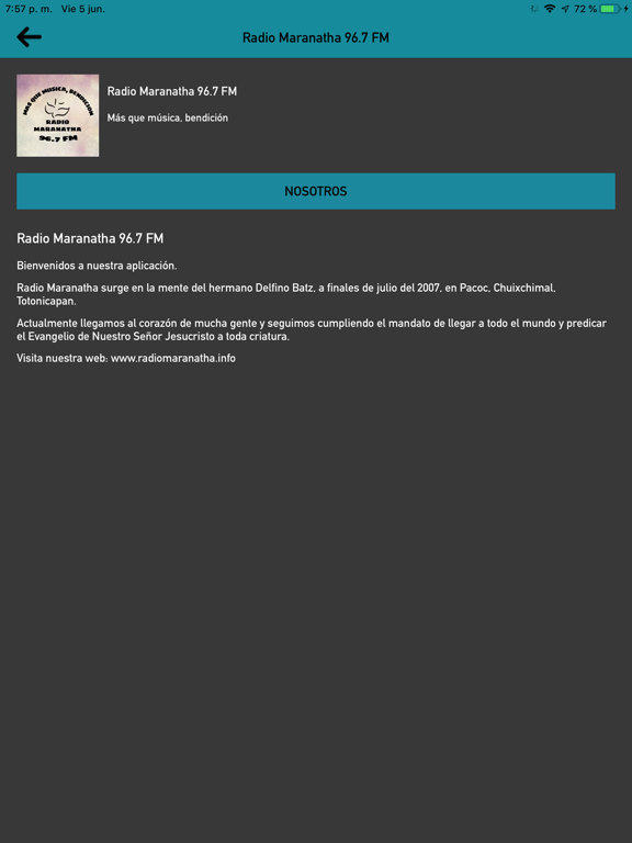 Screenshot #5 pour Radio Maranatha 96.5 FM