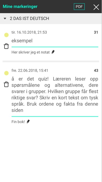 Unibok Screenshot