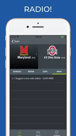 Game screenshot Maryland Football Schedules apk