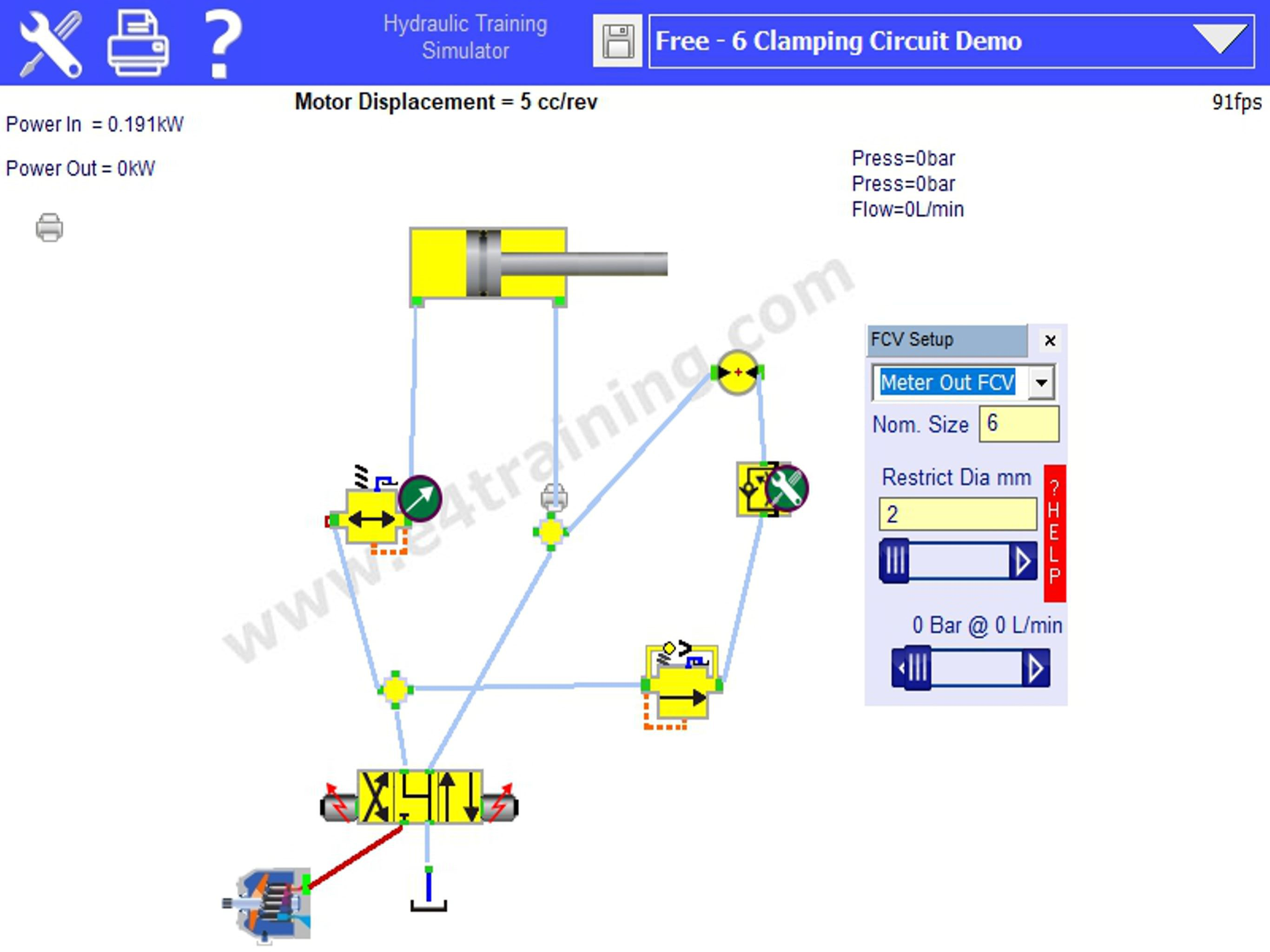 Hydraulic Training Calculators screenshot 17