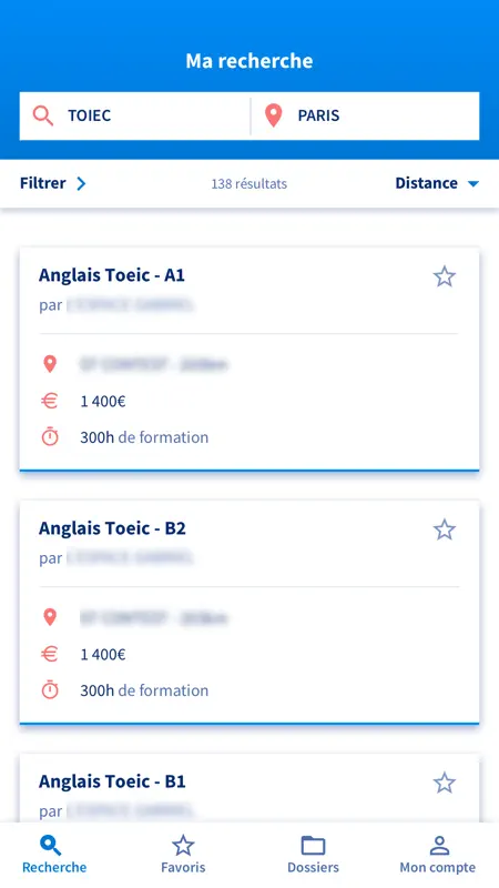 Mon compte formation screenshot 3 of 5