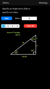 Angles Calculator screenshot