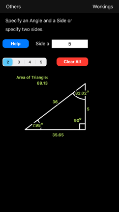 Angles Calculator screenshot 2