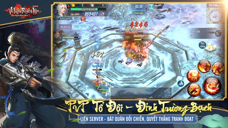 Võ Lâm Truyền Kỳ Mobile - VNG screenshot-3
