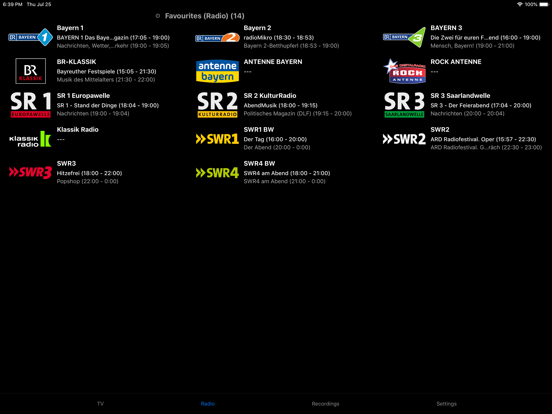 vuplusTV iPad screenshot 3 - Entertainment app